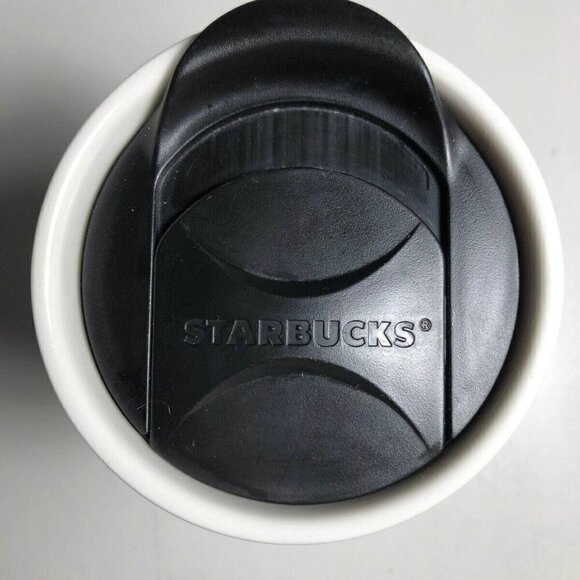 ❣️- STARBUCKS WATERCOLOR WORLD MAP 12 Oz Ceramic Travel Mug - Shelby Kregel … - Picture 3 of 5